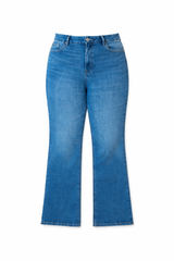 Plus Size High-Rise Flared Jeans - Forever 21