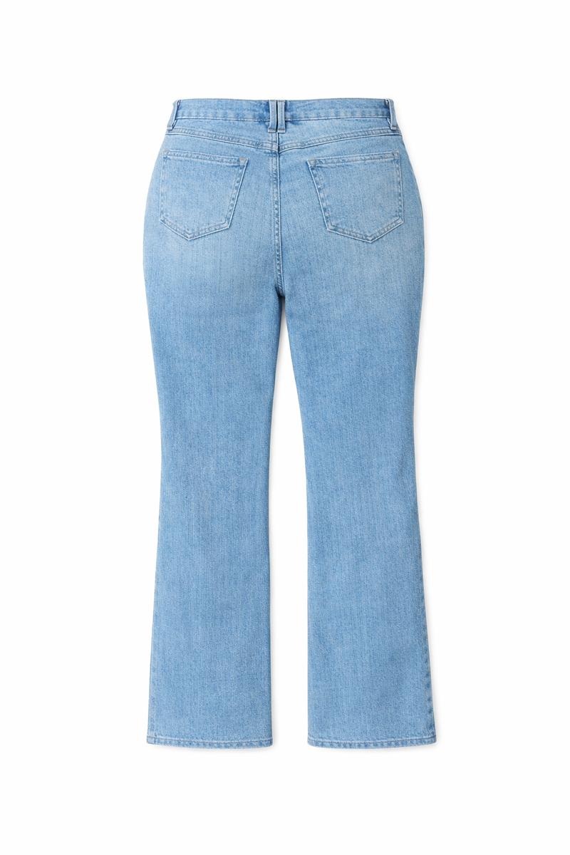 Plus Size Distressed Bootcut Jeans - Forever 21