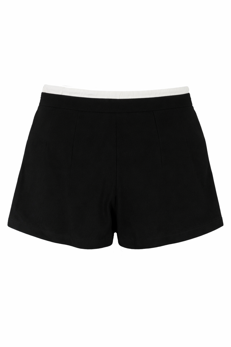 Plus Size Pleated Drawstring Mini Skort - Forever 21