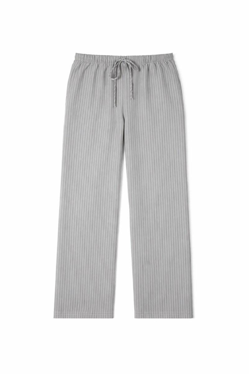 Plus Size Pinstriped Drawstring Pants - Forever 21