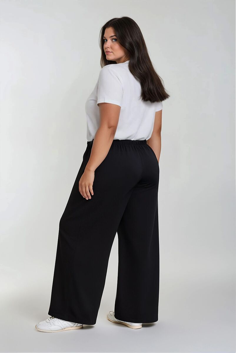 Plus Size Wide-Leg Drawstring Pants - Forever 21