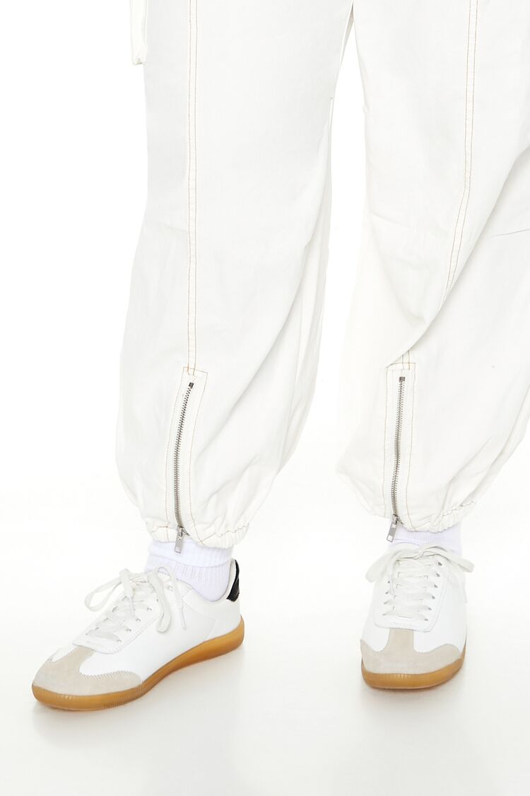 Plus Size High-Rise Cargo Joggers - Forever 21