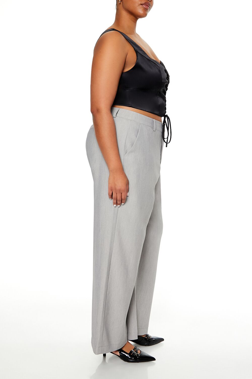 Plus Size Wide-Leg Pants - Forever 21