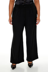 Plus Size Wide-Leg Trouser Pants - Forever 21