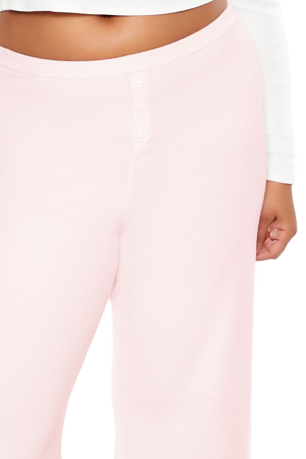 Plus Size Sweater-Knit Wide Pants - Forever 21