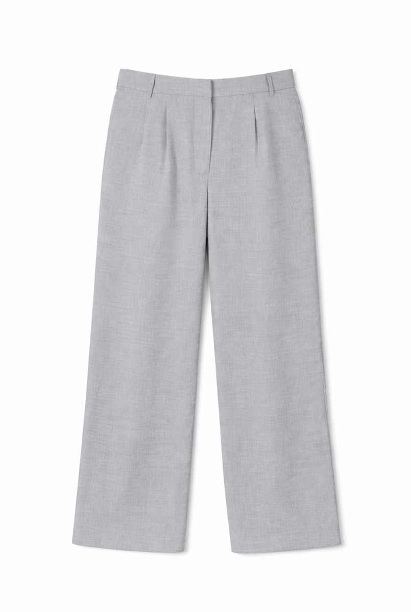 Plus Size Pleated Wide-Leg Pants - Forever 21