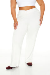 Plus Size Sweater-Knit Wide-Leg Pants - Forever 21