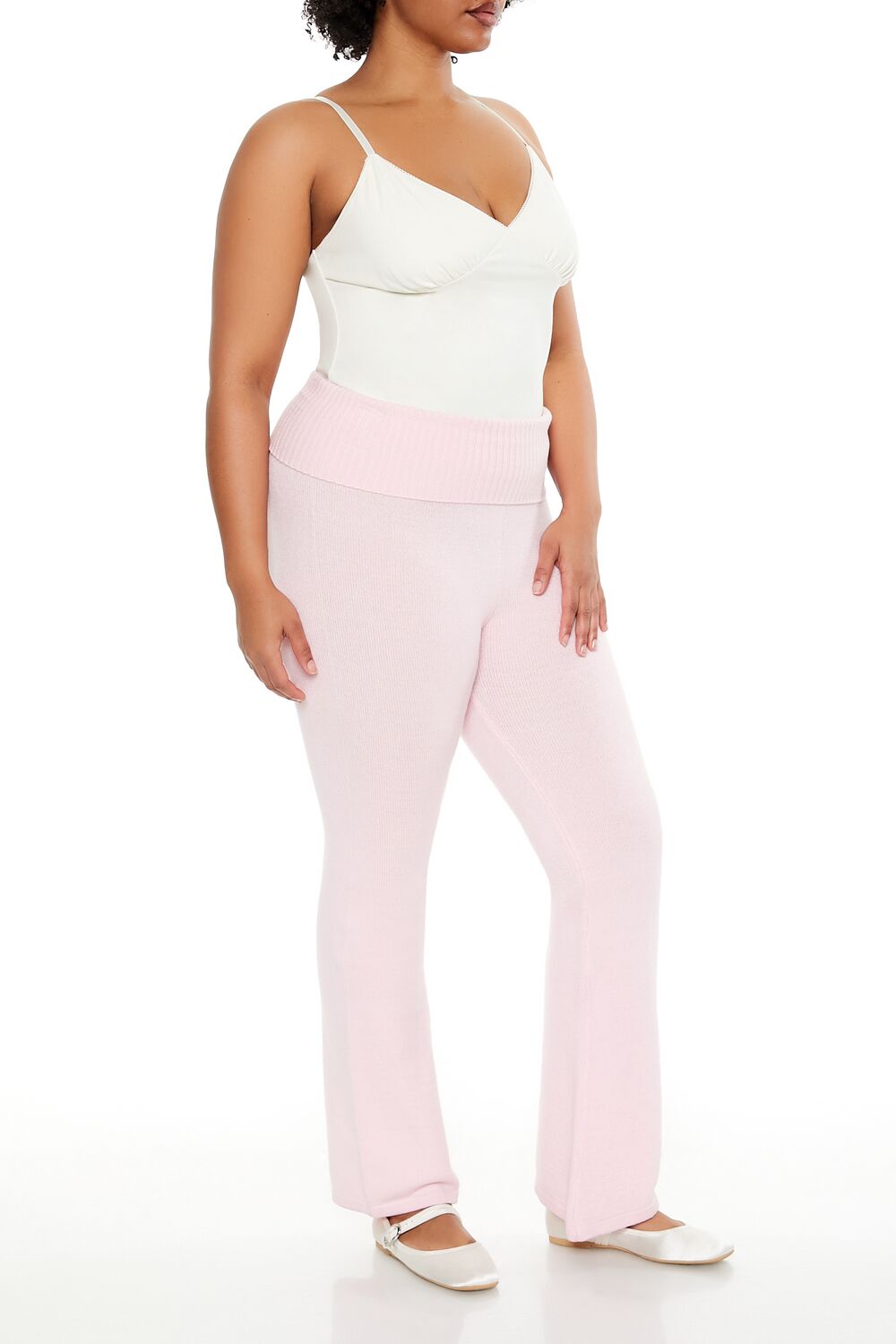 Plus Size Sweater-Knit Pants - Forever 21