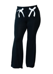 Plus Size Bow-Accent Flared Leggings - Forever 21
