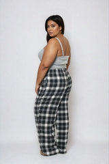 Plus Size Plaid Flannel Pajama Pants - Forever 21