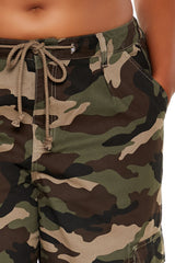 Plus Size Camo Print Fleece Sweatpants - Forever 21
