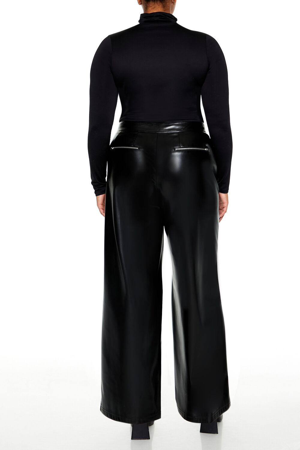 Plus Size Faux Leather Pants - Forever 21