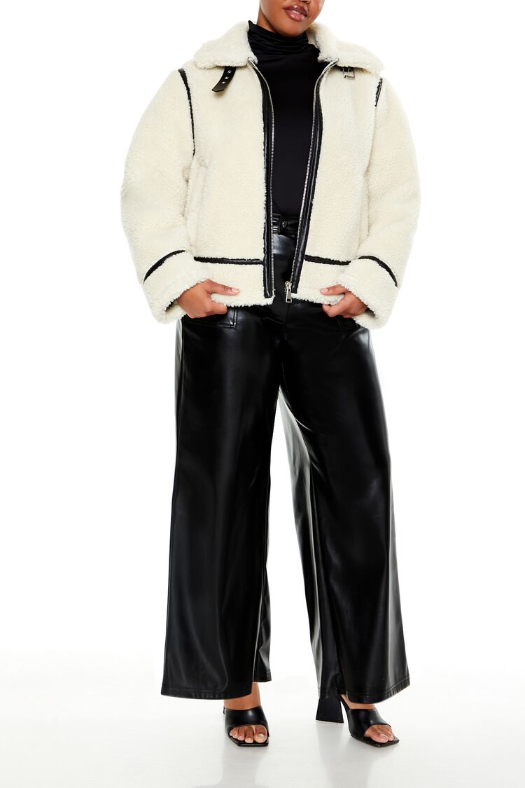 Plus Size Faux Leather Pants - Forever 21