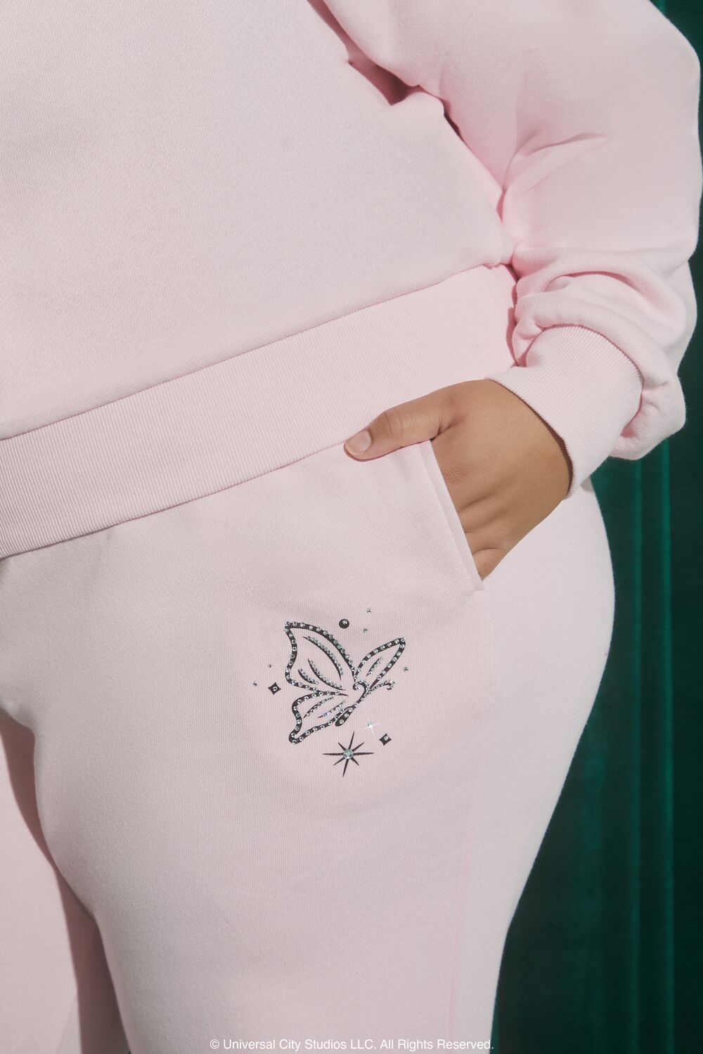 Plus Size Wicked Butterfly Sweatpants - Forever 21