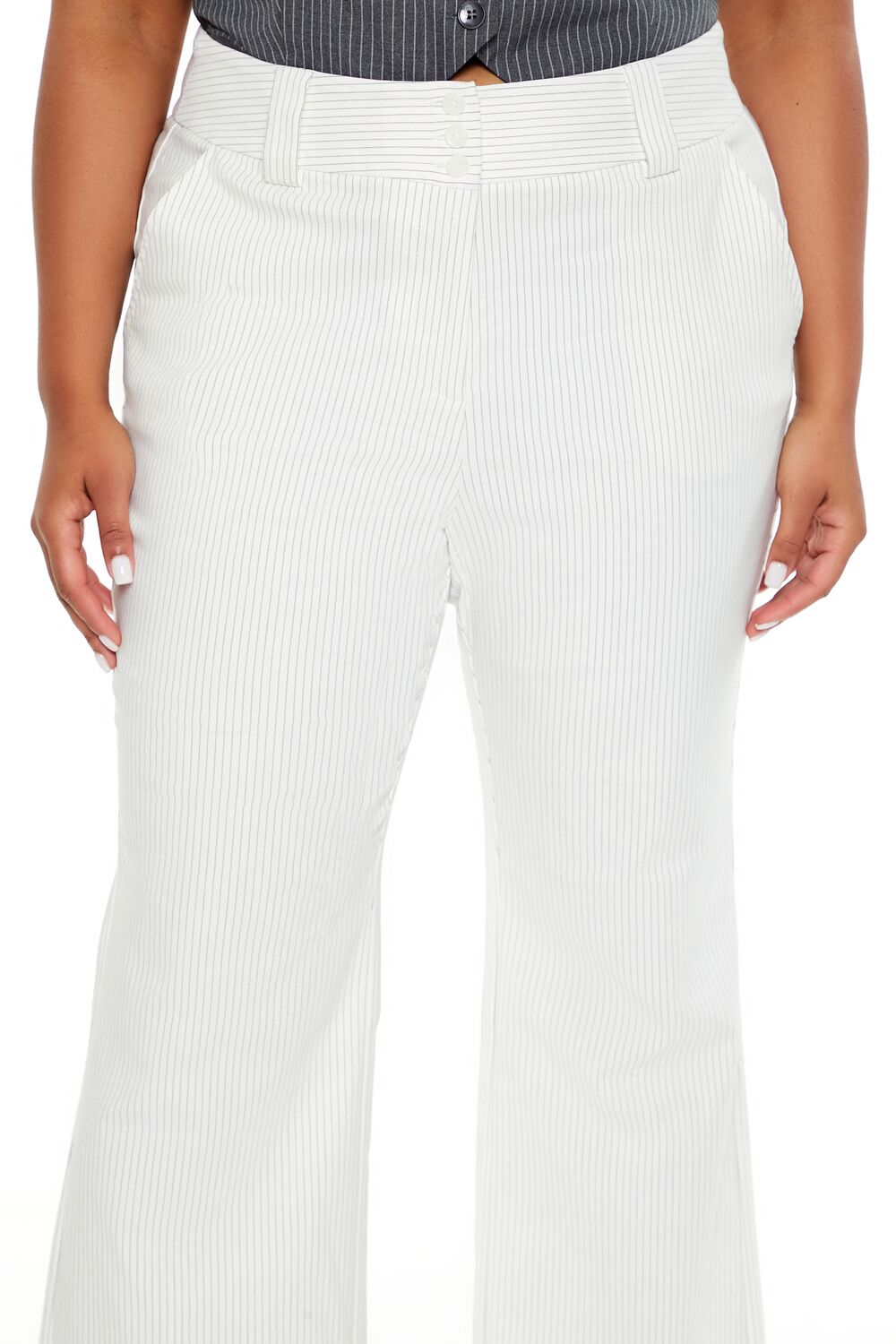 Plus Size High-Rise Trouser Pants - Forever 21