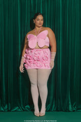 Plus Size Wicked Butterfly Mini Skirt - Forever 21