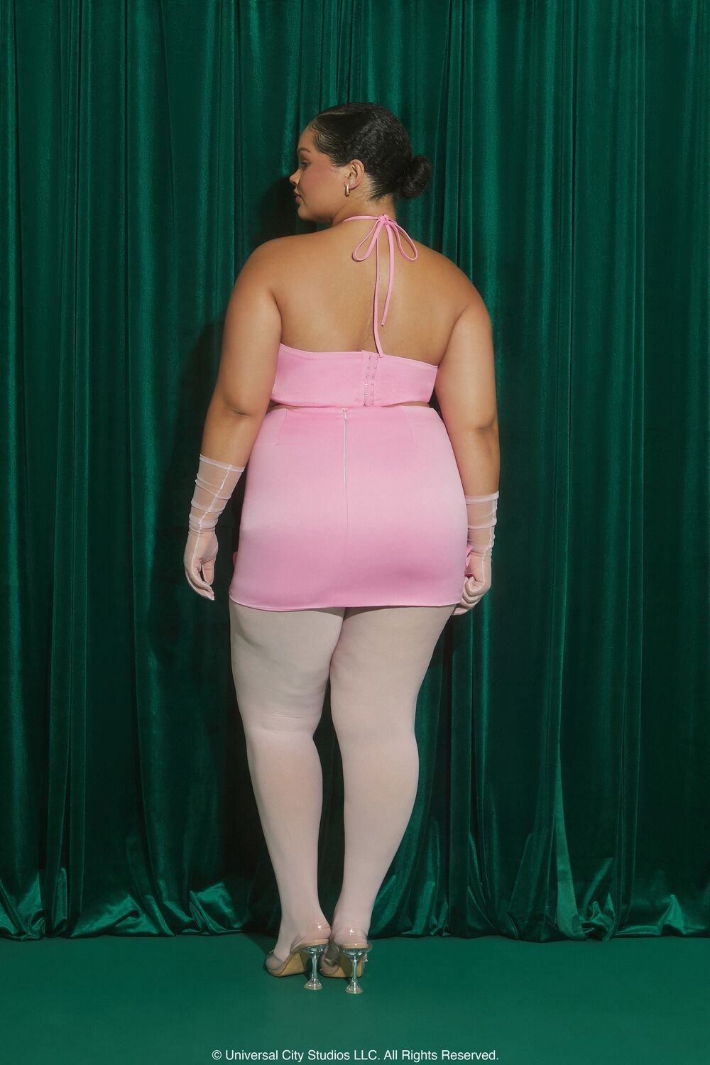 Plus Size Wicked Butterfly Mini Skirt - Forever 21