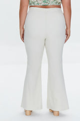 Plus Size High-Rise Flare Pants - Forever 21