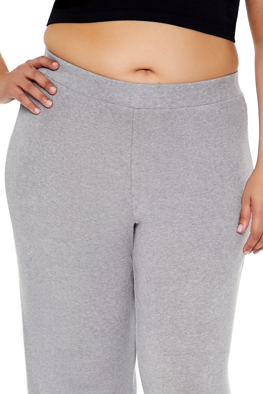 Plus Size High-Rise Wide-Leg Pants - Forever 21