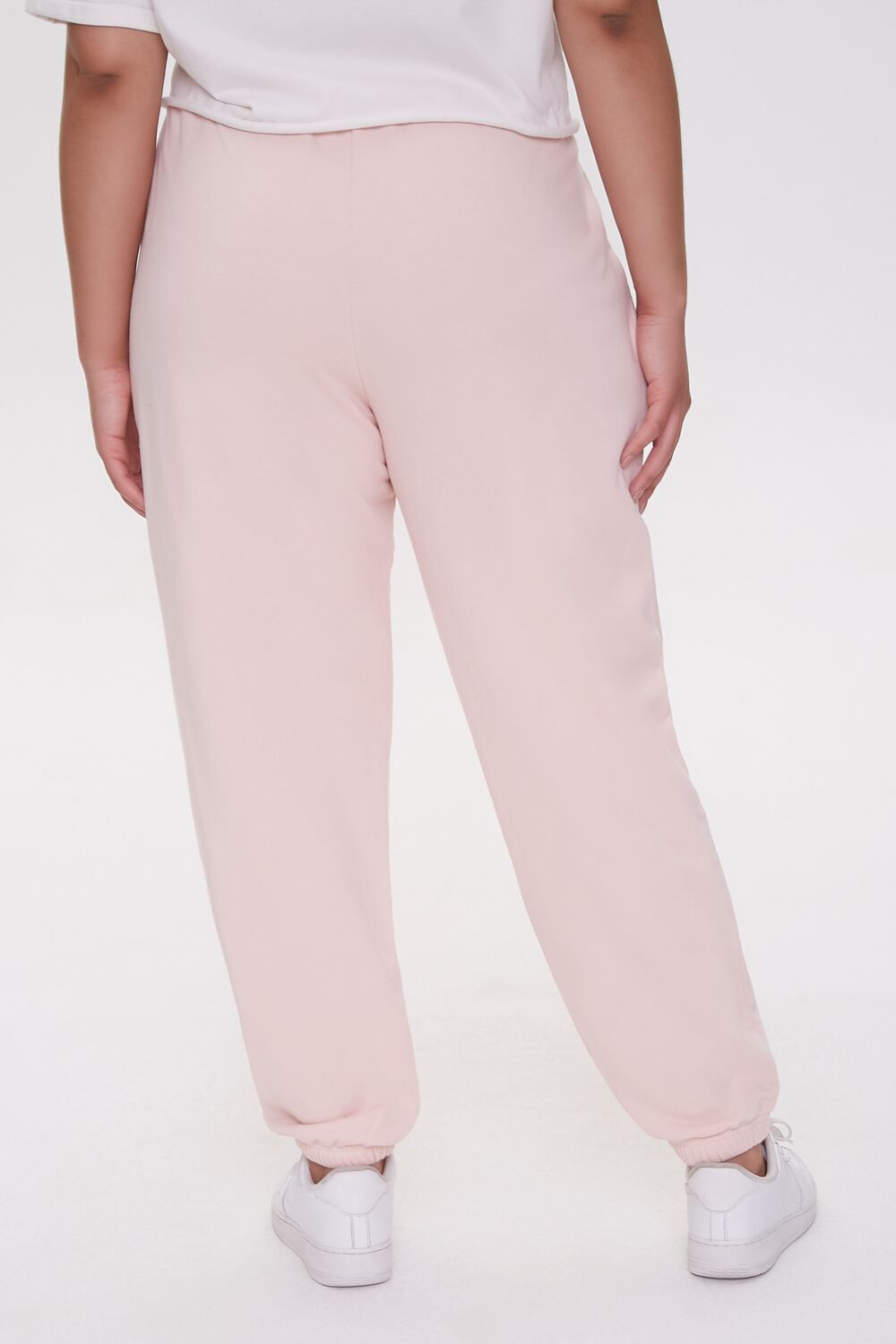 Plus Size Fleece Joggers - Forever 21