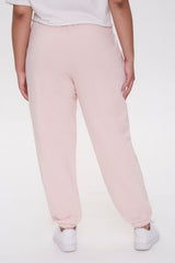 Plus Size Fleece Joggers - Forever 21