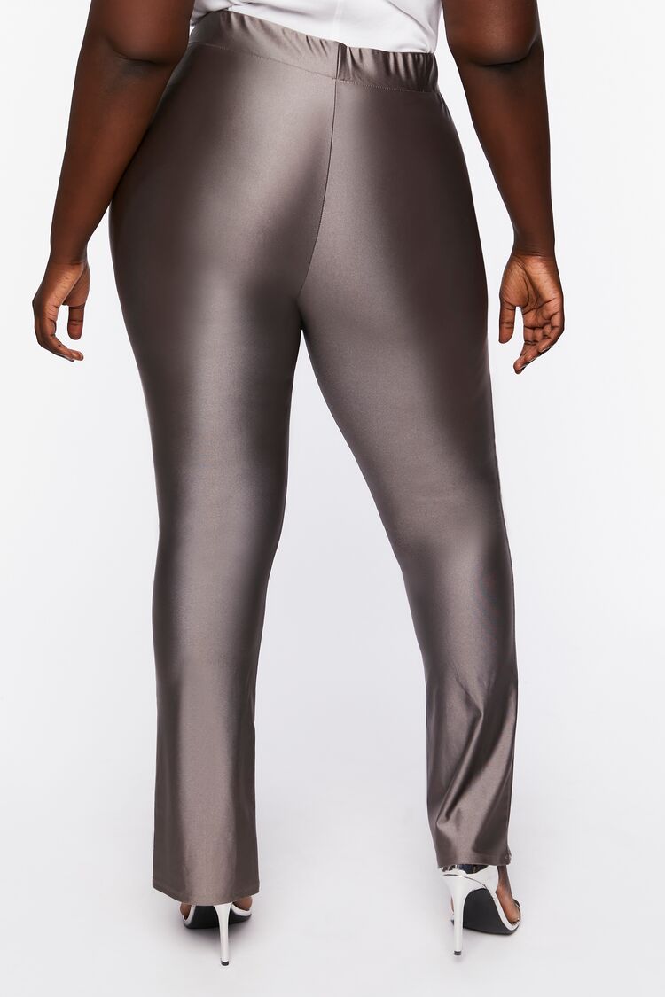 Plus Size Split Hem Leggings - Forever 21