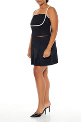 Plus Size Pleated Cargo Skirt - Forever 21