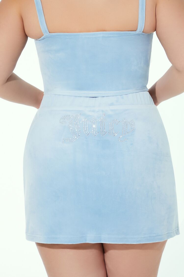 Plus Size Juicy Couture Mini Skirt - Forever 21