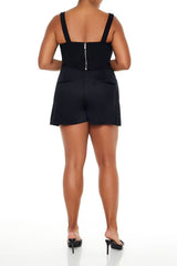 Plus Size Mock Wrap Skort - Forever 21