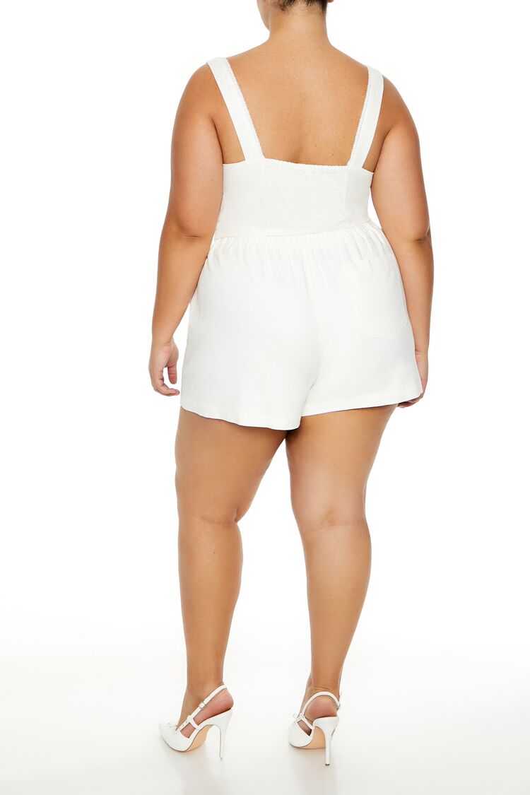 Plus Size High-Rise Pull-On Shorts - Forever 21