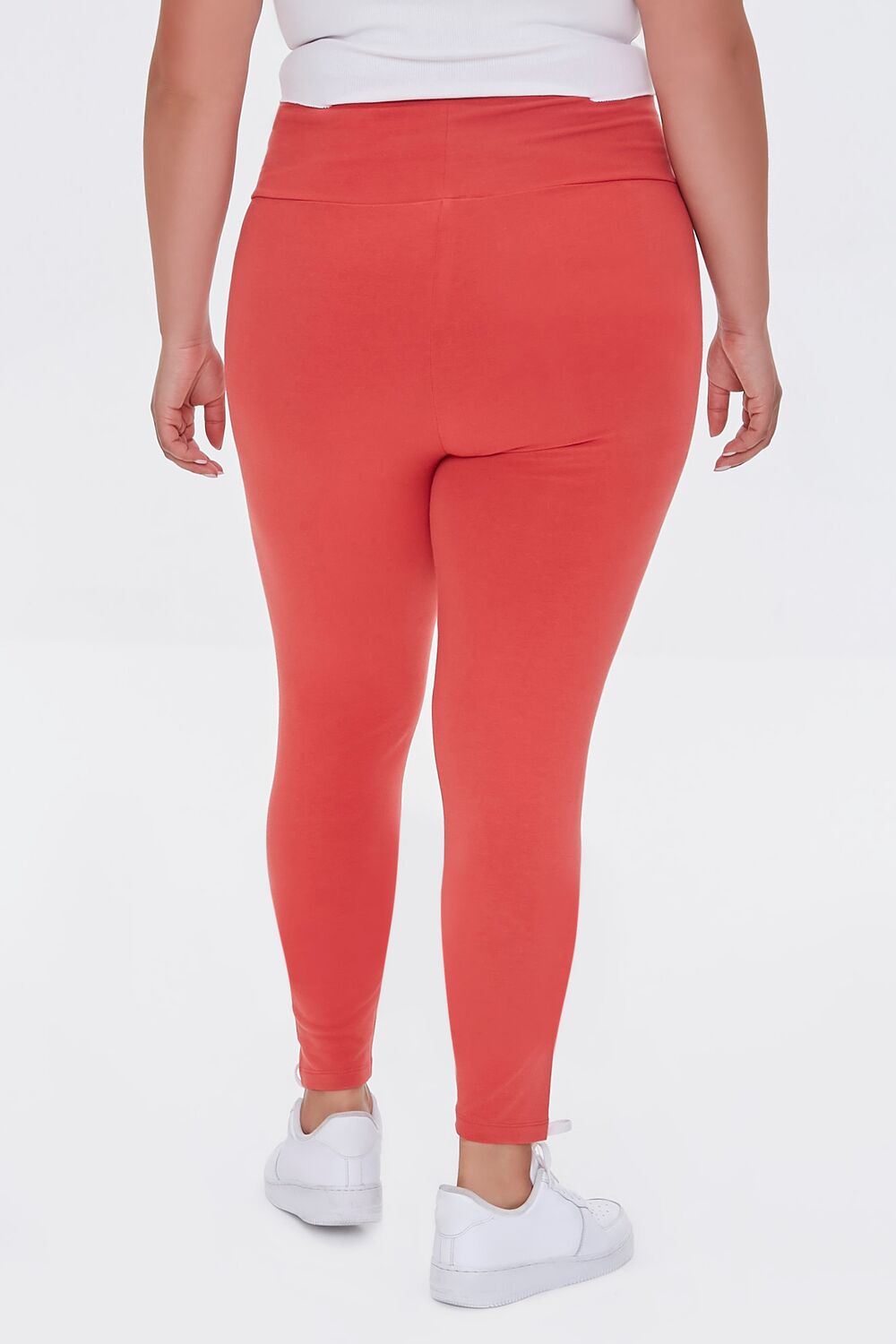 Plus Size Basic High-Rise Leggings - Forever 21