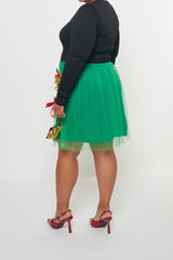 Plus Size Holiday Tutu Mini Skirt - Forever 21