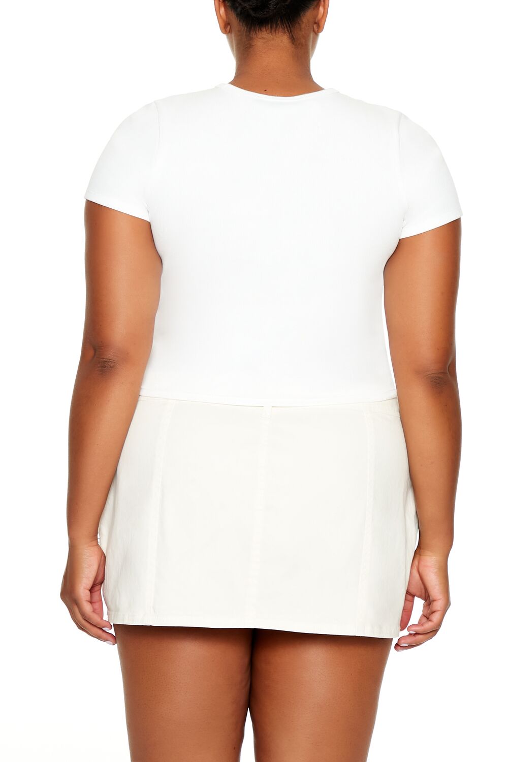 Plus Size Cap No Cap Baby Tee - Forever 21