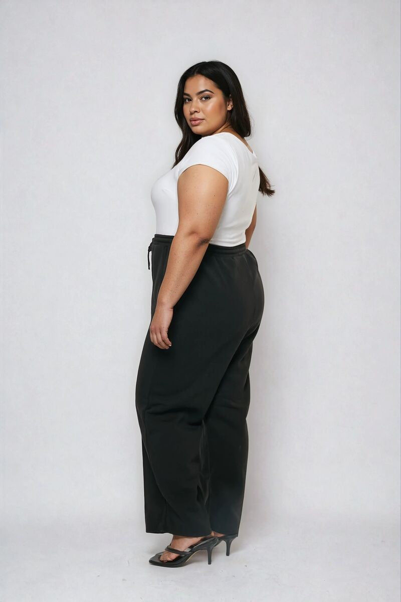 Plus Size Double Layer Top & Fleece Bottom Jumpsuit - Forever 21
