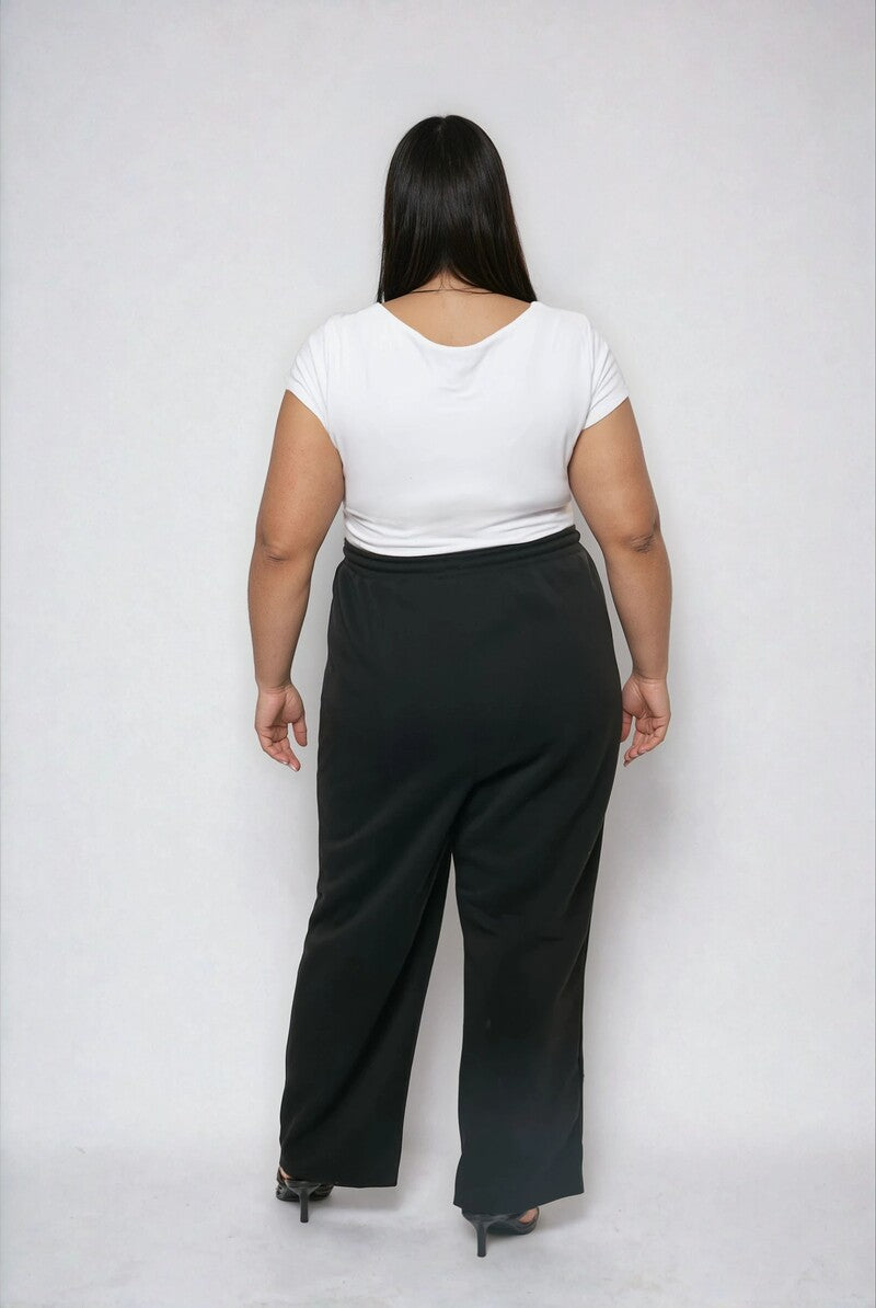 Plus Size Double Layer Top & Fleece Bottom Jumpsuit - Forever 21