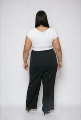Plus Size Double Layer Top & Fleece Bottom Jumpsuit - Forever 21
