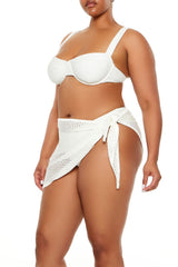 Plus Size Swim Cover-Up Mini Skirt - Forever 21