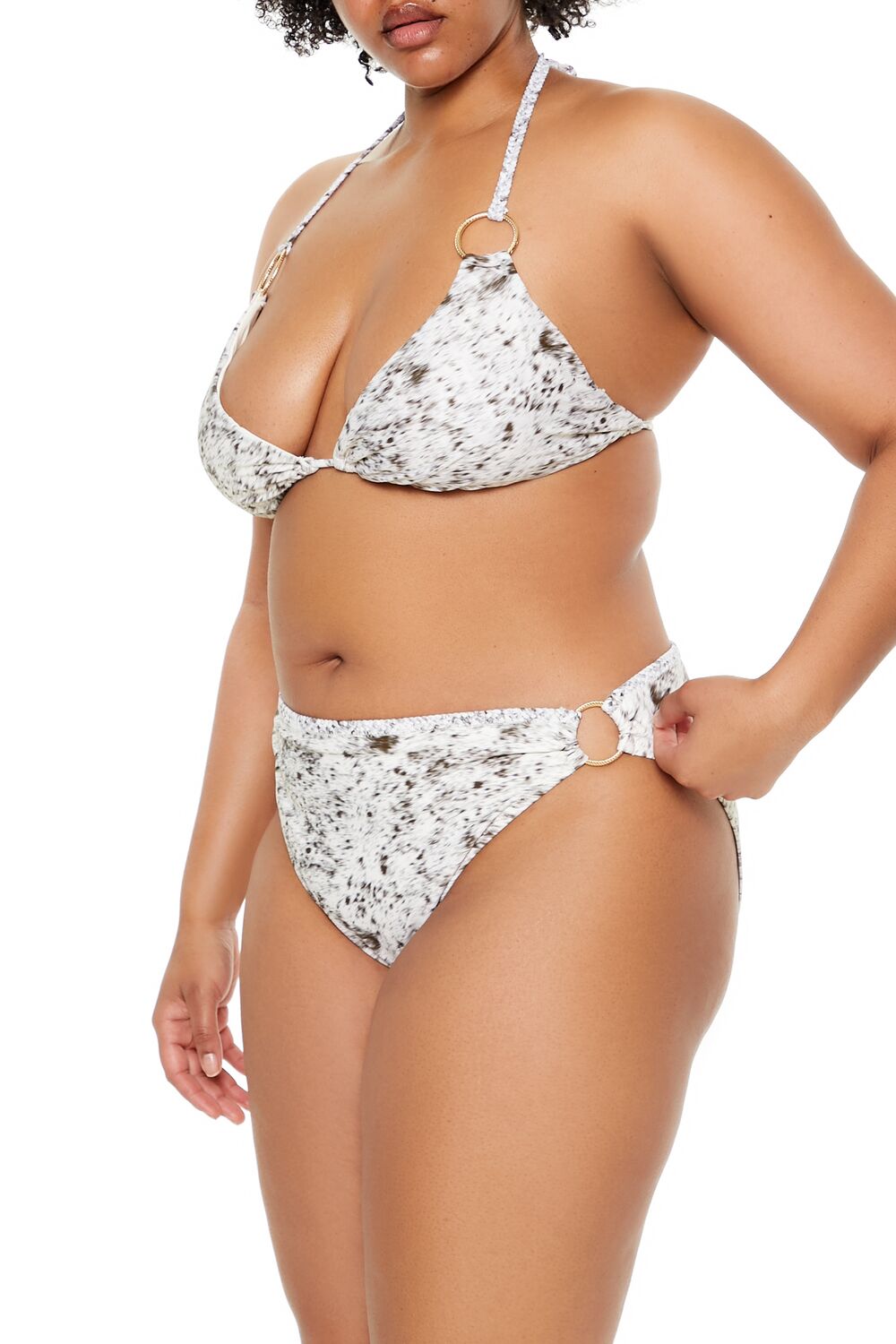Plus Size Horse Bikini Bottoms - Forever 21
