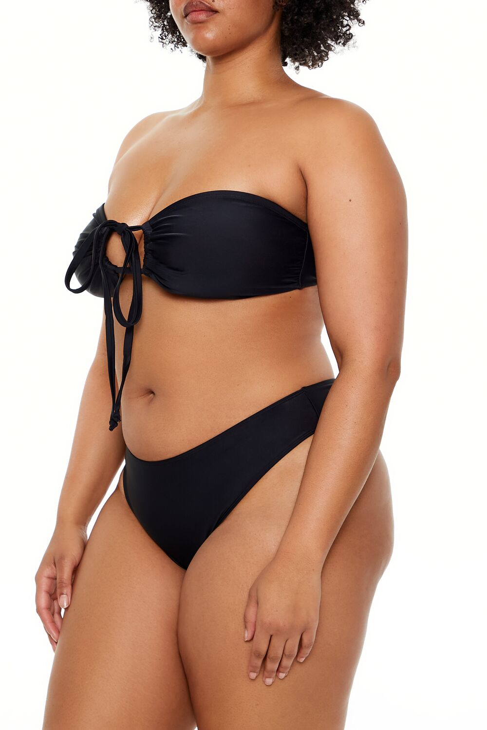 Plus Size Cheeky Bikini Bottoms - Forever 21