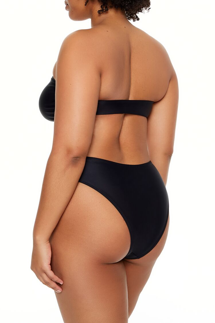 Plus Size Cheeky Bikini Bottoms - Forever 21