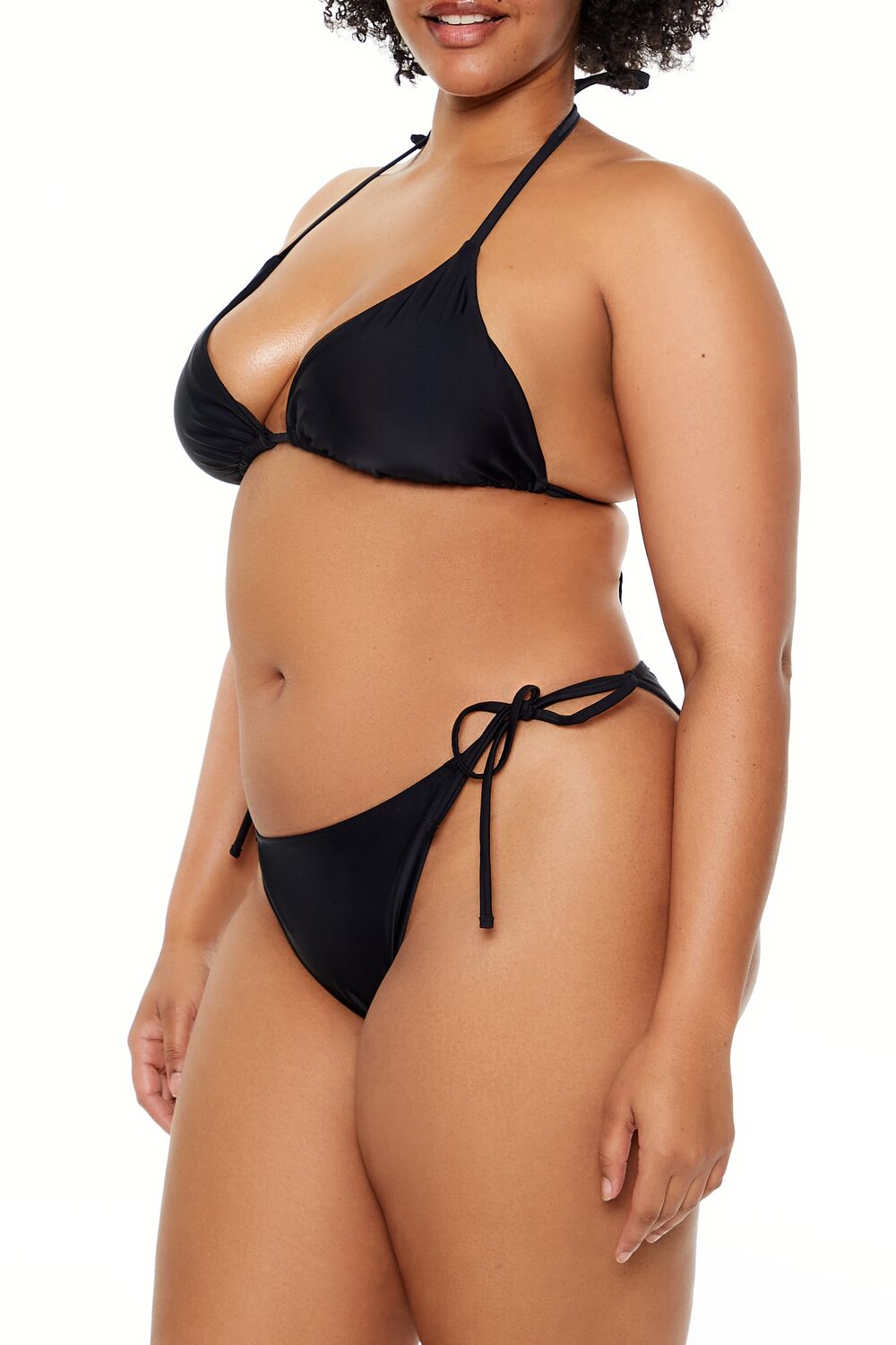 Plus Size String Bikini Bottoms - Forever 21