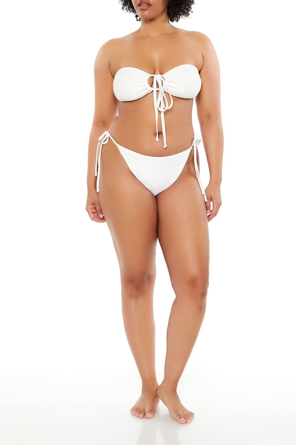 Plus Size String Bikini Bottoms - Forever 21