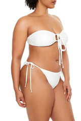 Plus Size String Bikini Bottoms - Forever 21
