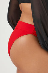Plus Size High-Rise Bikini Bottoms - Forever 21