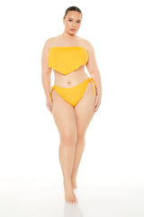 Plus Size Side-Tie Bikini Bottoms - Forever 21