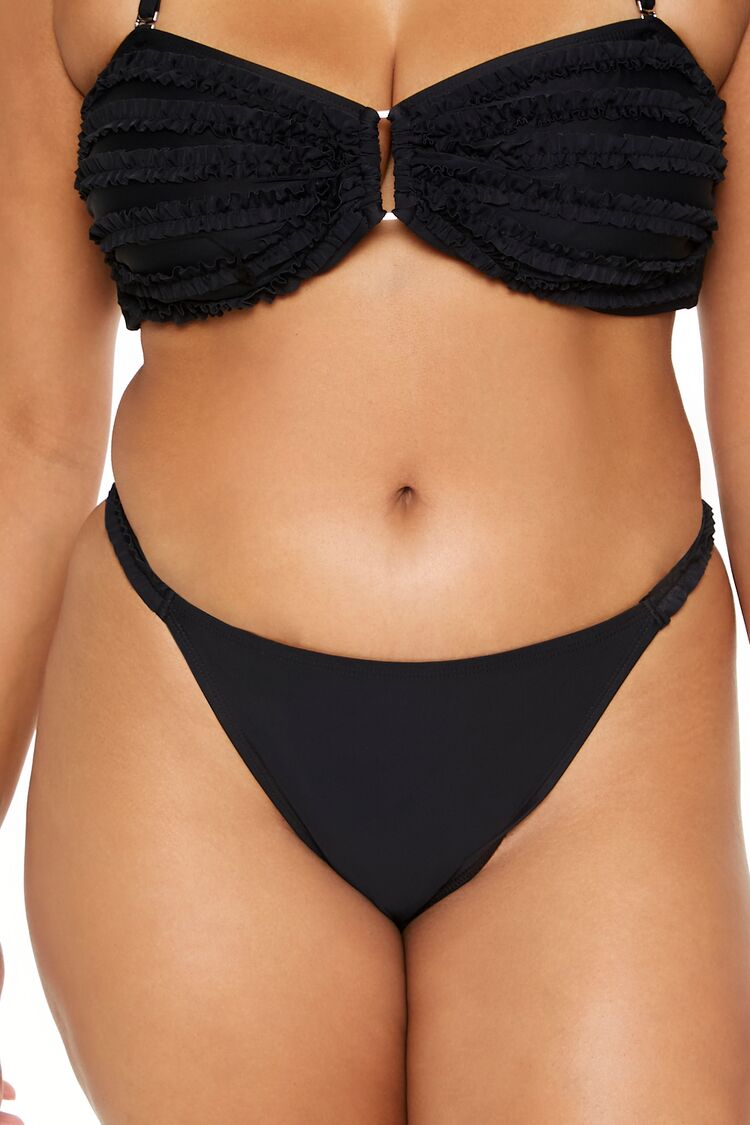 Plus Size Ruffle Bikini Bottoms - Forever 21