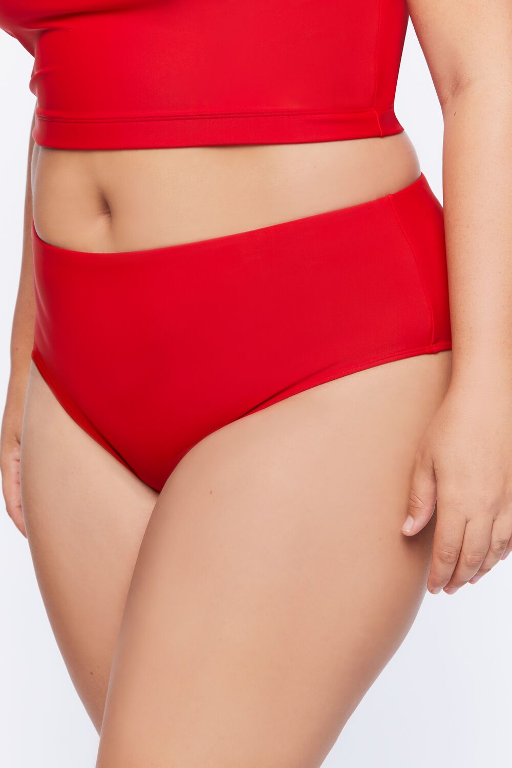 Plus Size Cheeky Bikini Bottoms - Forever 21