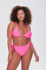 Plus Size String Bikini Bottoms - Forever 21