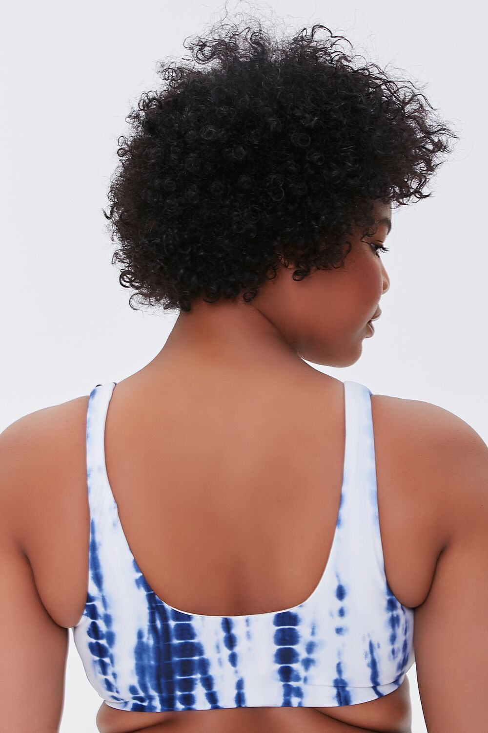Plus Size Tie-Dye Bikini Top - Forever 21