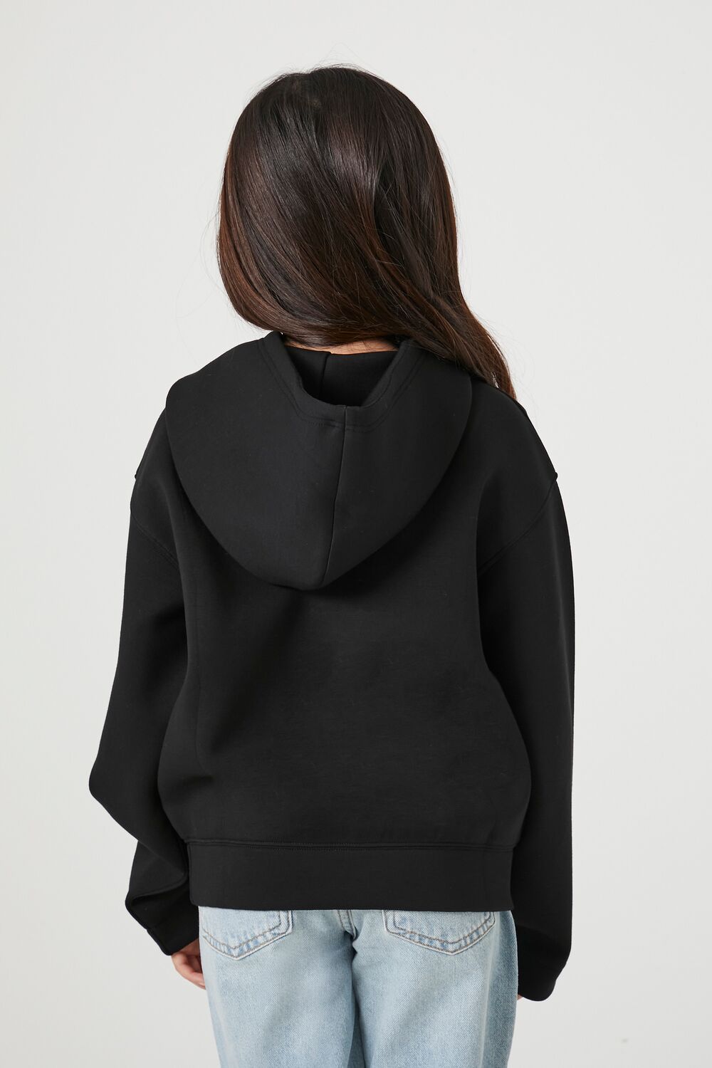 Girls Rhinestone Los Angeles Hoodie (Kids) - Forever 21